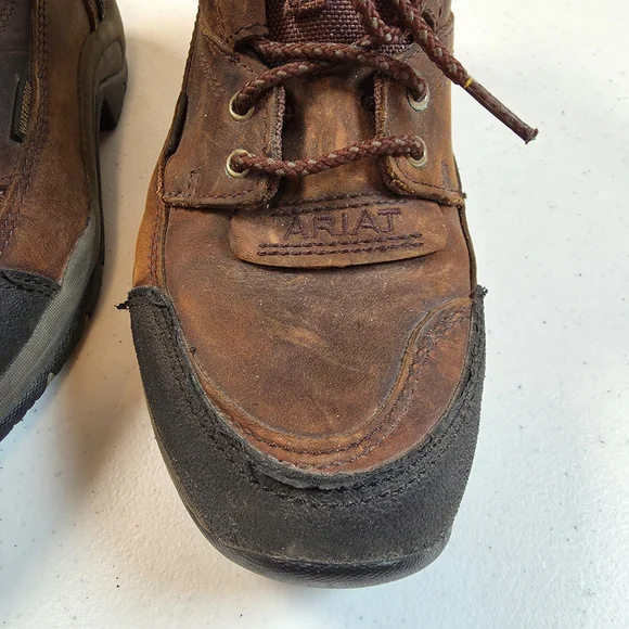 Ariat Brown Waterproof Women's Boots - Picture 7 of 12